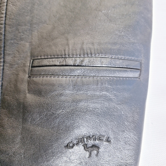 Vintage Branded Garment Inc."The Joe Camel" Biker core leather vest size XL. - Picture 12 of 12